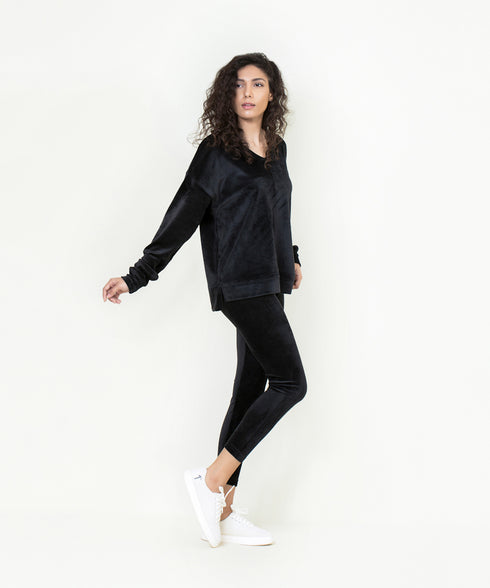 Women's Velour Leggings